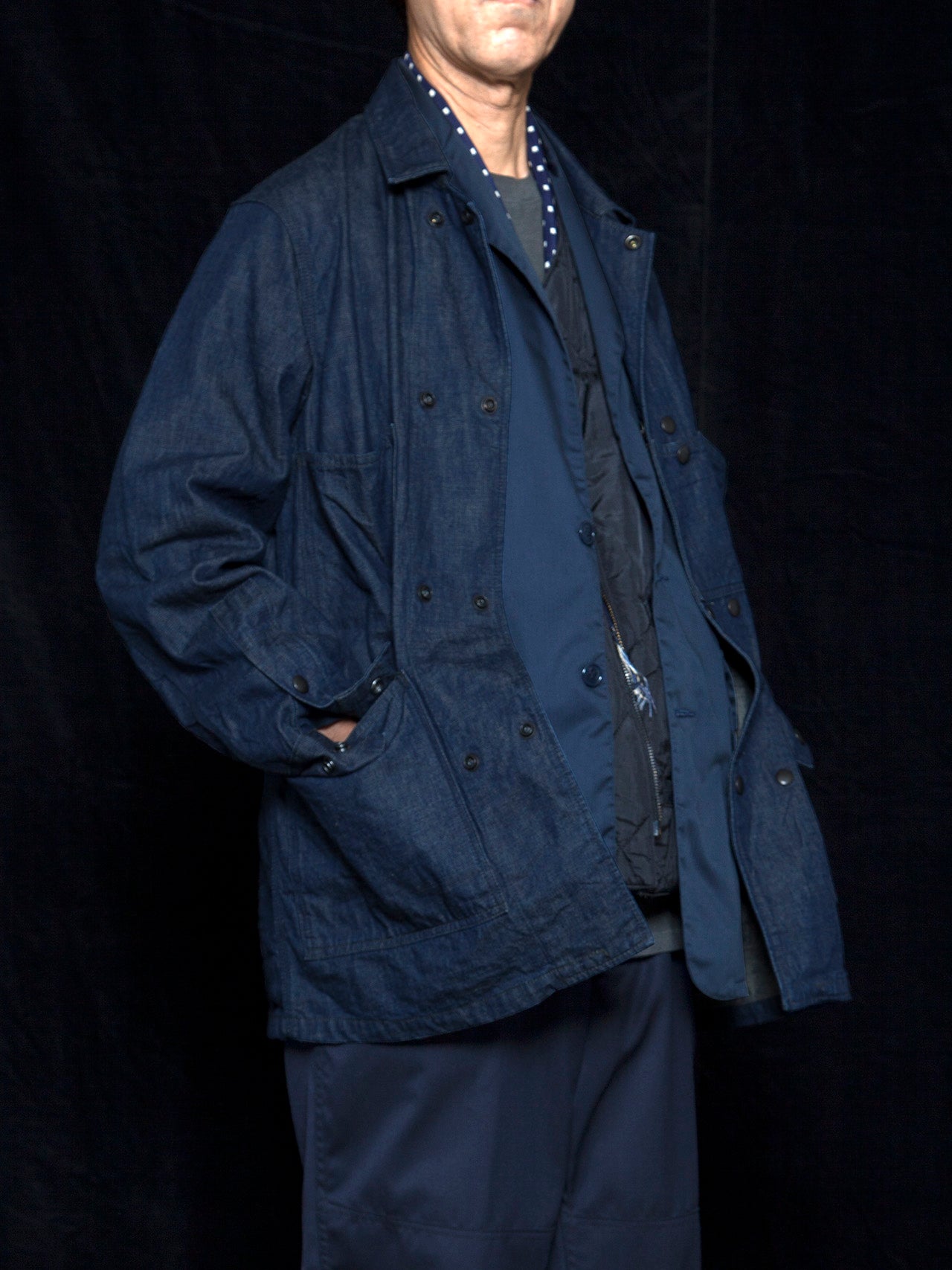CROSS TOWN JACKET 2021FW / A-1 CLOTHING x THE CORONA UTILITY