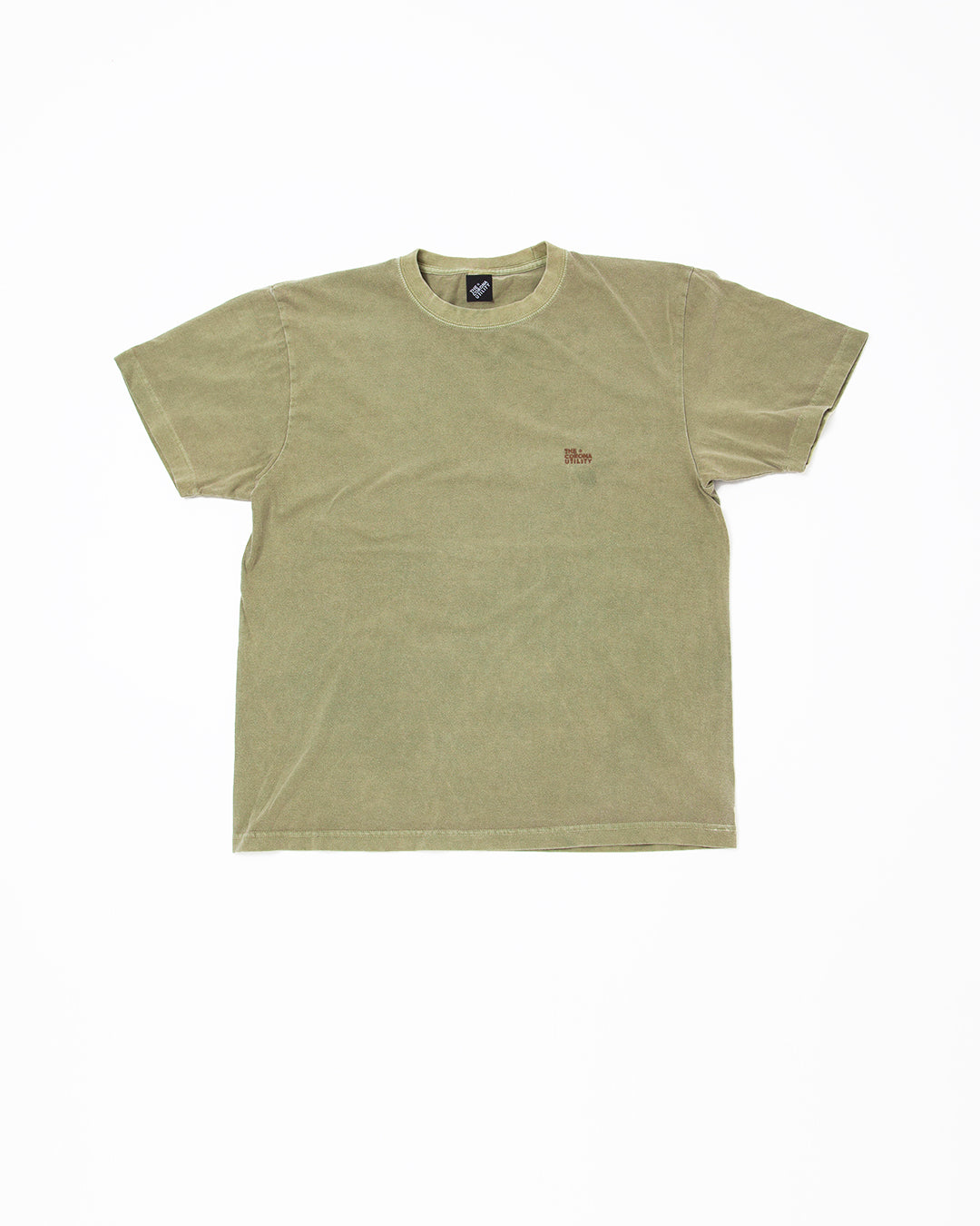 5.13 ONLINE STORE NEW ITEM  “THE CORONA UTILITY ” LOGO EMBROIDERY TEE