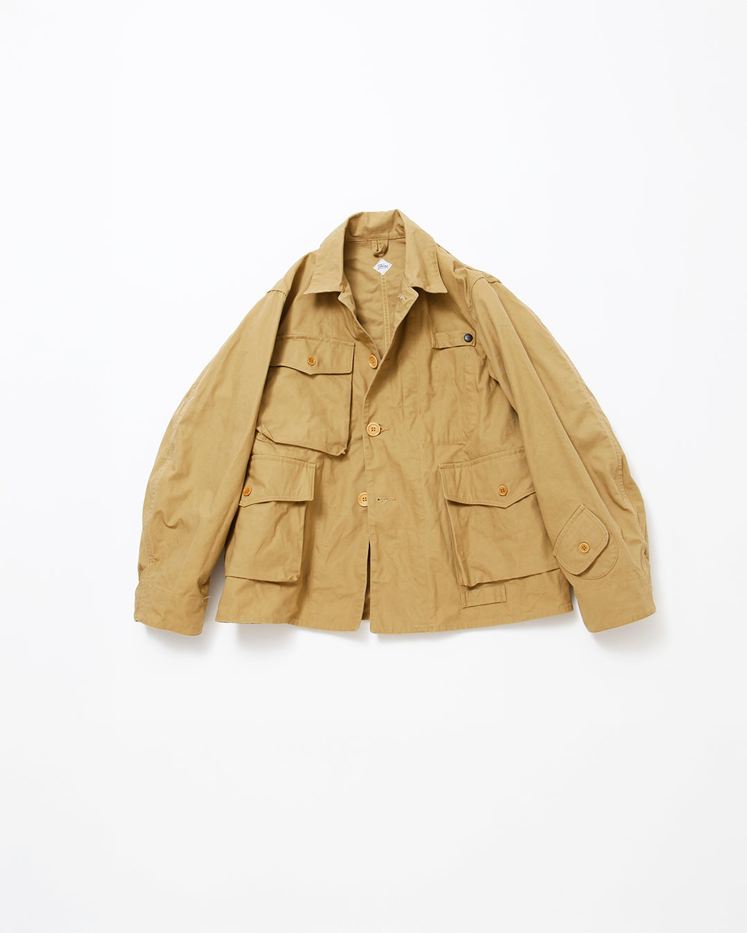 CJ005 - MACY FISHING JACKET / Dry Khaki – THE CORONA UTILITY