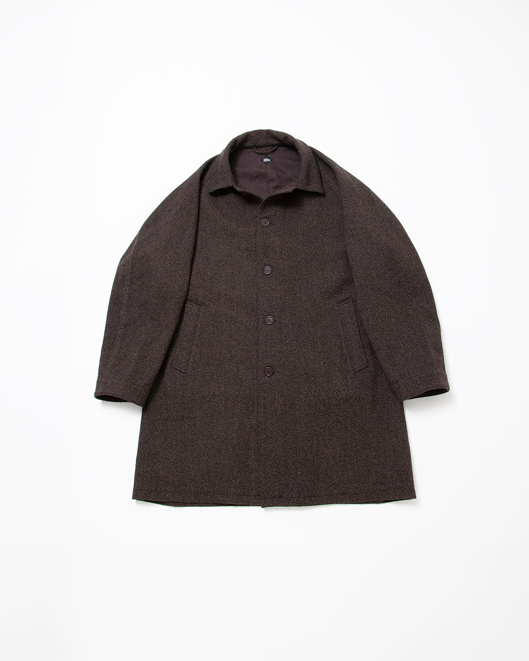 CJ027L - CORONA・UP DUSTER COAT / Melange Brown – THE CORONA UTILITY