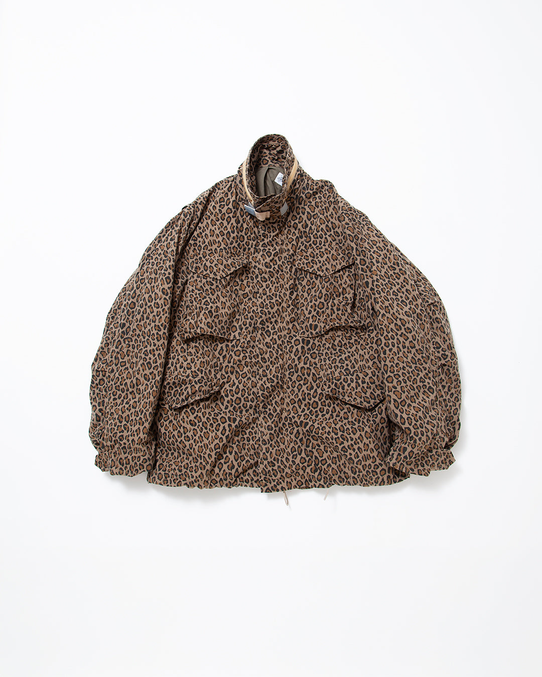 CJ112 - CORONA・M-65 FIELD JACKET / Leopard w/ Special Bio-wash