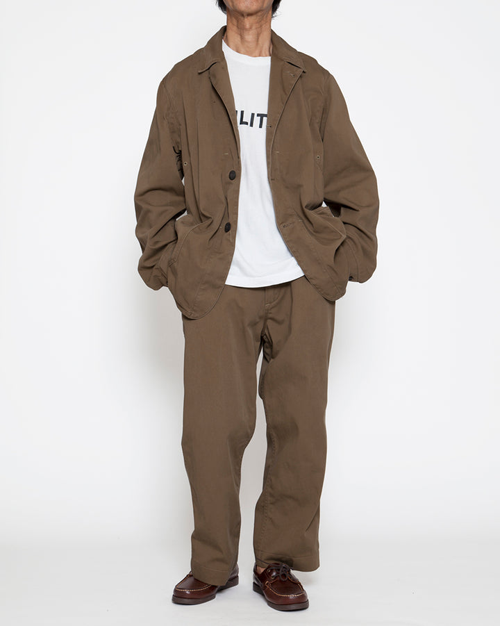 THE CORONA UTILITY - CJ002・UTILITY WORK COAT / Dark Khaki