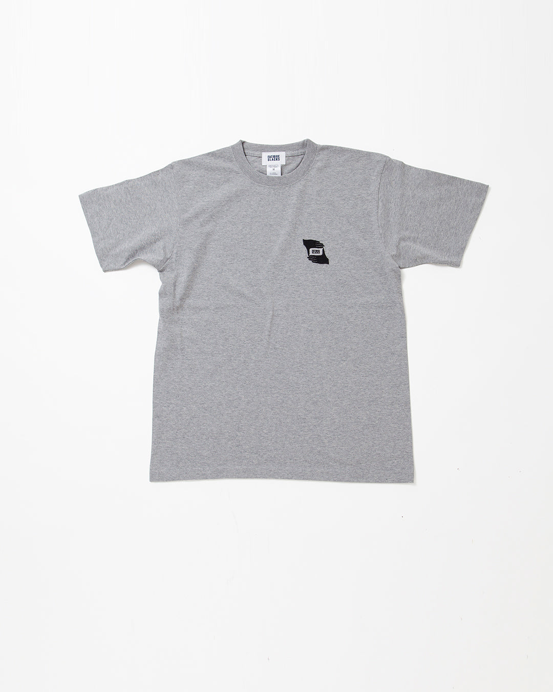 FATIGUE SLACKS FT006・Focus / Heather Grey × Black Embroidery THE CORONA UTILITY