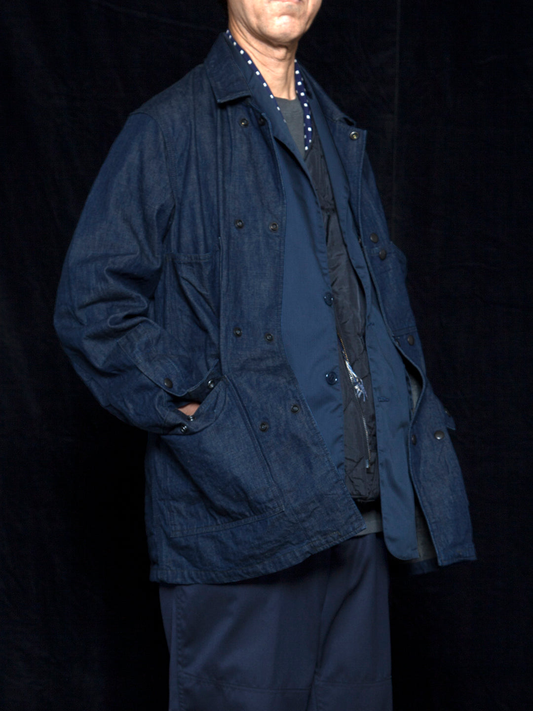 CROSS TOWN JACKET 2021FW / A-1 CLOTHING x THE CORONA UTILITY