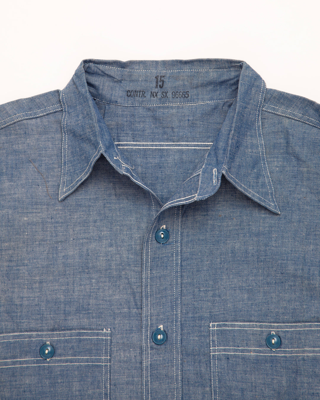 U.S. Navy Chambray Work Shirt