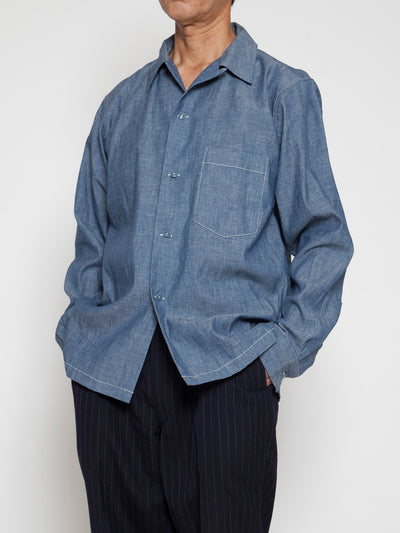 【DELIVERY】CS097L - FRENCH CAFE SHIRT L/S