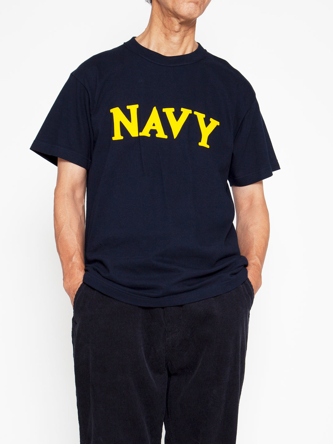 7.8 ONLINE STORE RESTOCK / NAVY FELT TEE