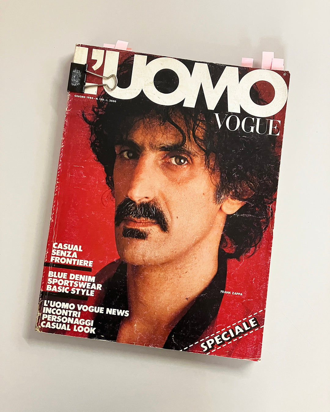 L’UOMO VOGUE 1982