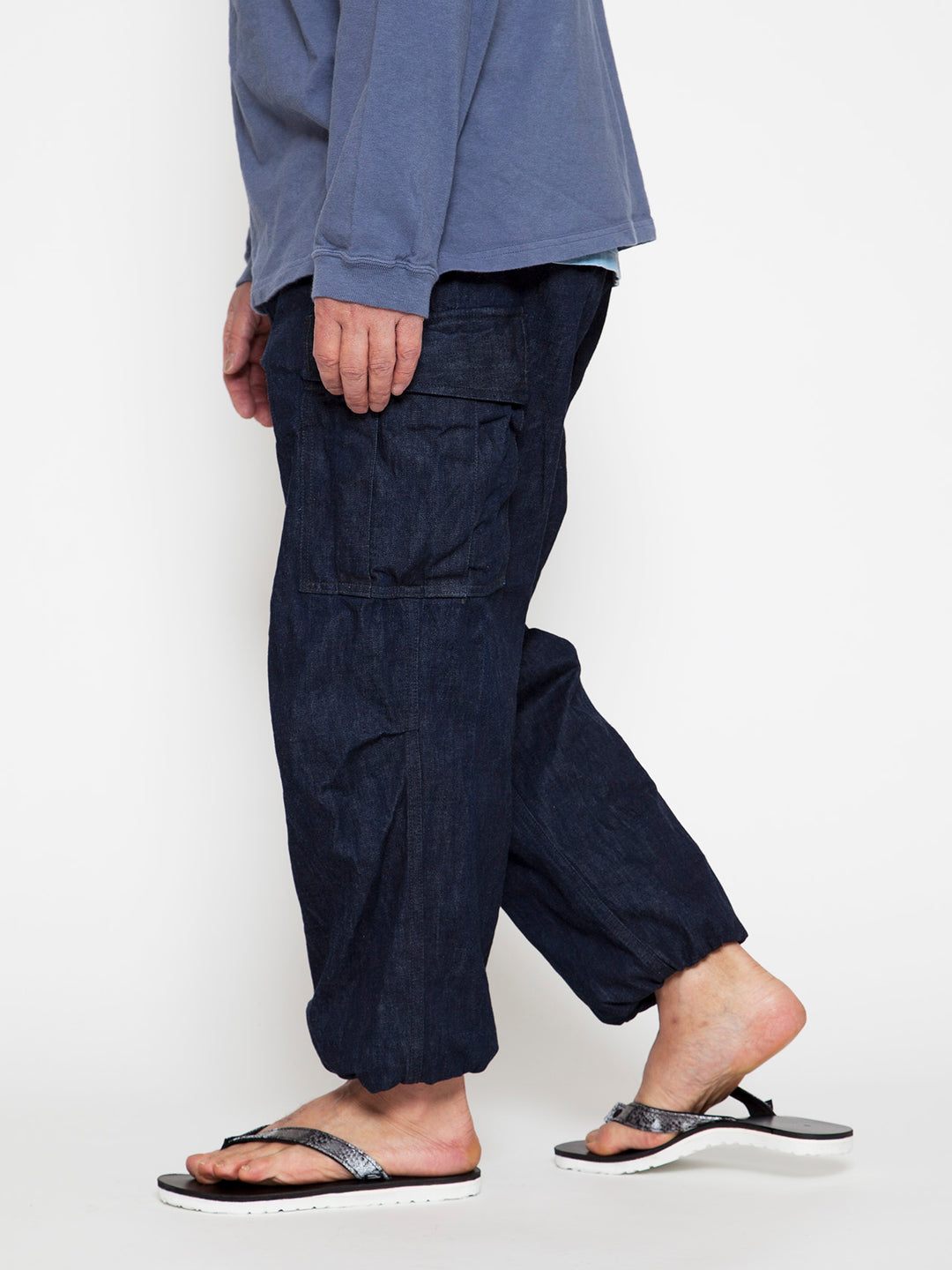 JUNGLE SLACKS x 8oz HIGH DENSITY INDIGO DENIM 2021FW