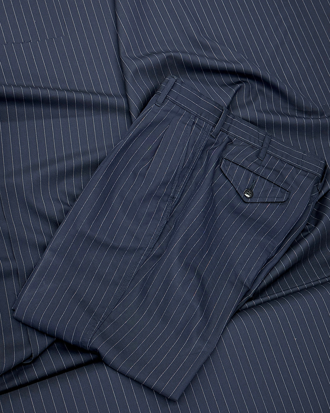 WOOL+MOHAIR・STRIPE TROPICAL CLOTH