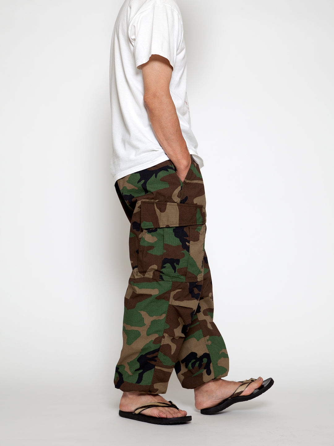 JUNGLE EASY SLACKS x M-81 WOODLAND CAMOUFLAGE