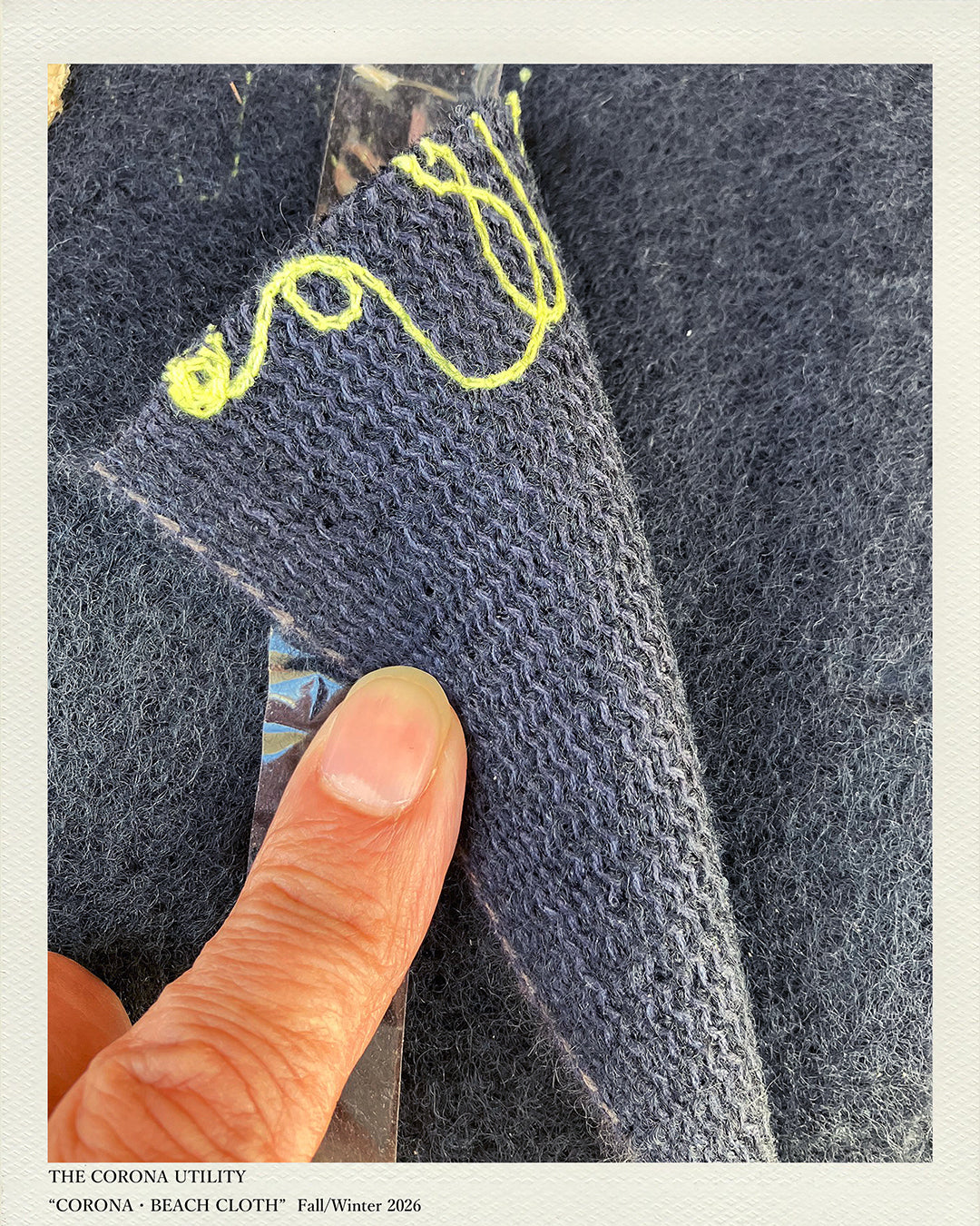 “CORONA・BEACH CLOTH” Fall/Winter 2026