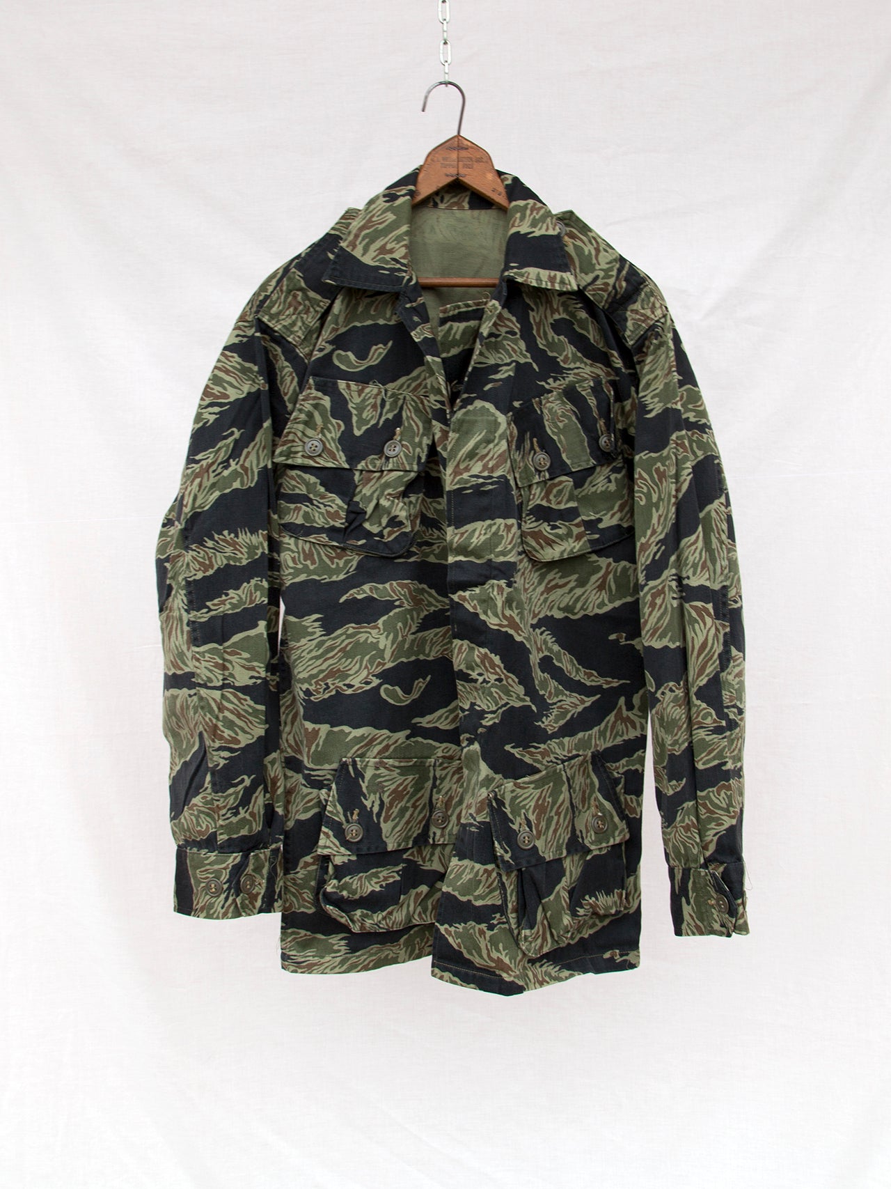 60'S JUNGLE FATIGUE JACKET x ZIG TIGER STRIPE – THE CORONA UTILITY