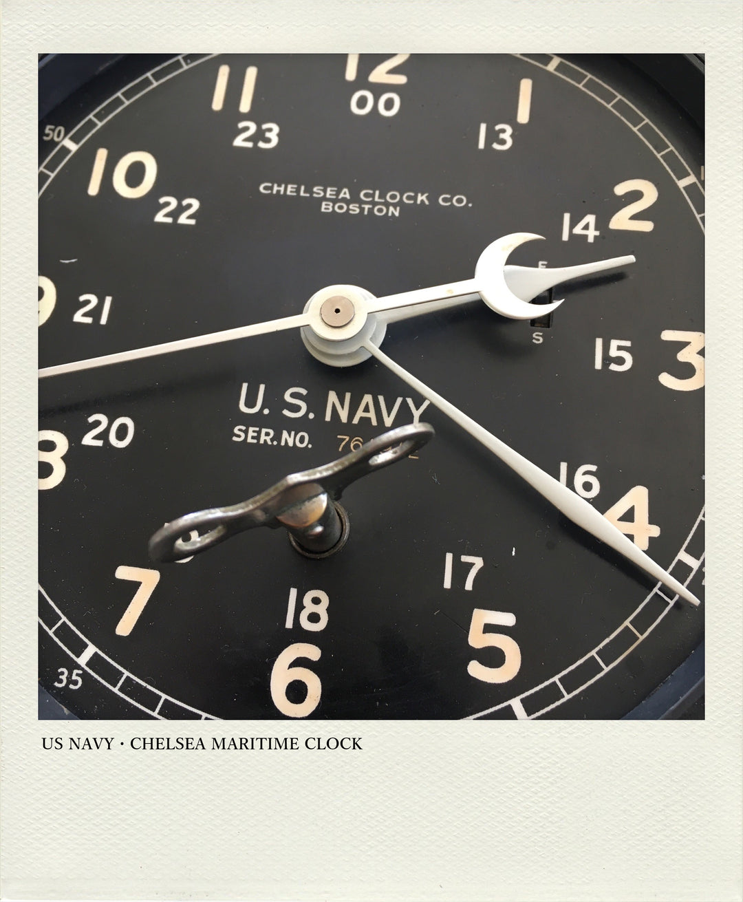 VINTAGE US NAVY・MARITIME CLOCK