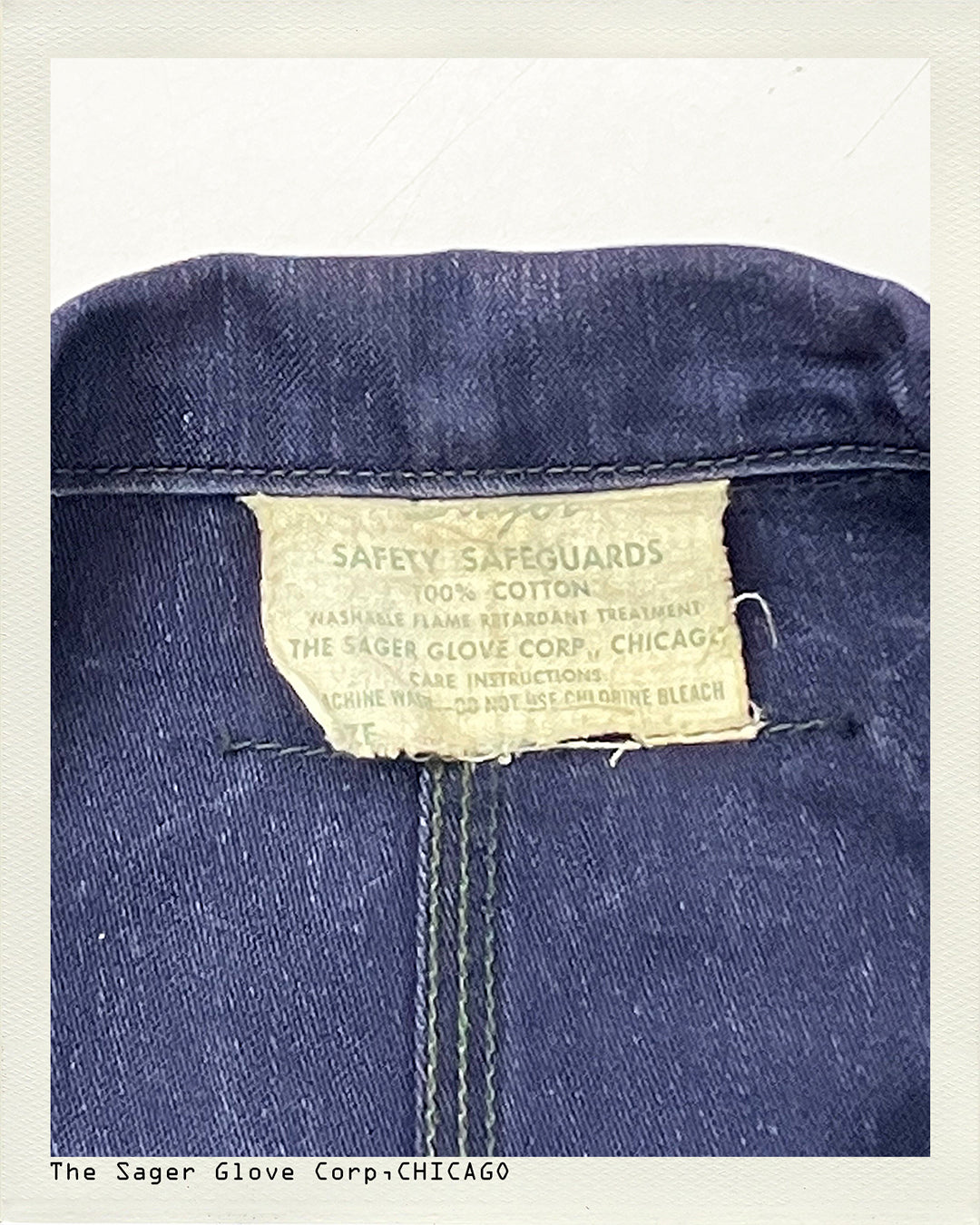 VINTAGE "The Sager Glove Corp, CHICAGO"