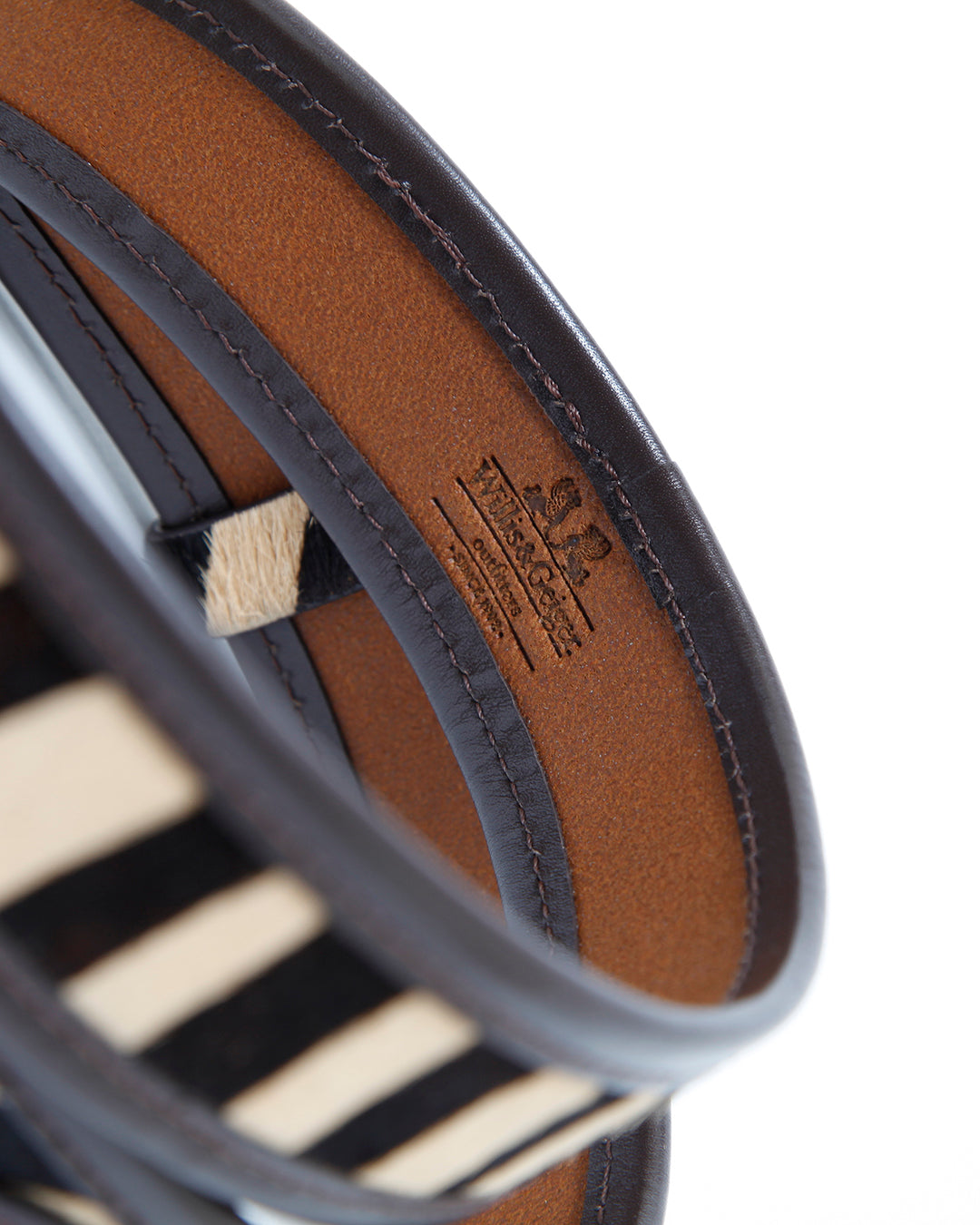 Willis & Geiger “Zebra Belt”