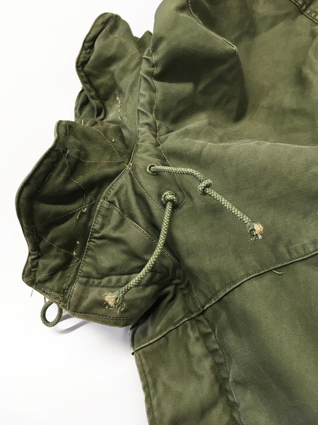 PARKA-SHELL, COTTON, OD, M-48