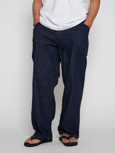 【DELIVERY】FP015 - UTILITY NAVY SLACKS