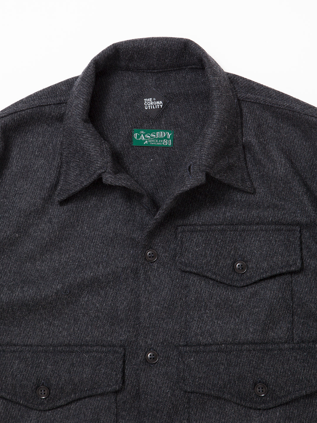 CASSIDY x CORONA・UTILITY STREAM SHIRT