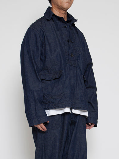 【DELIVERY】CJ003 - UTILITY NAVY PULLOVER JACKET