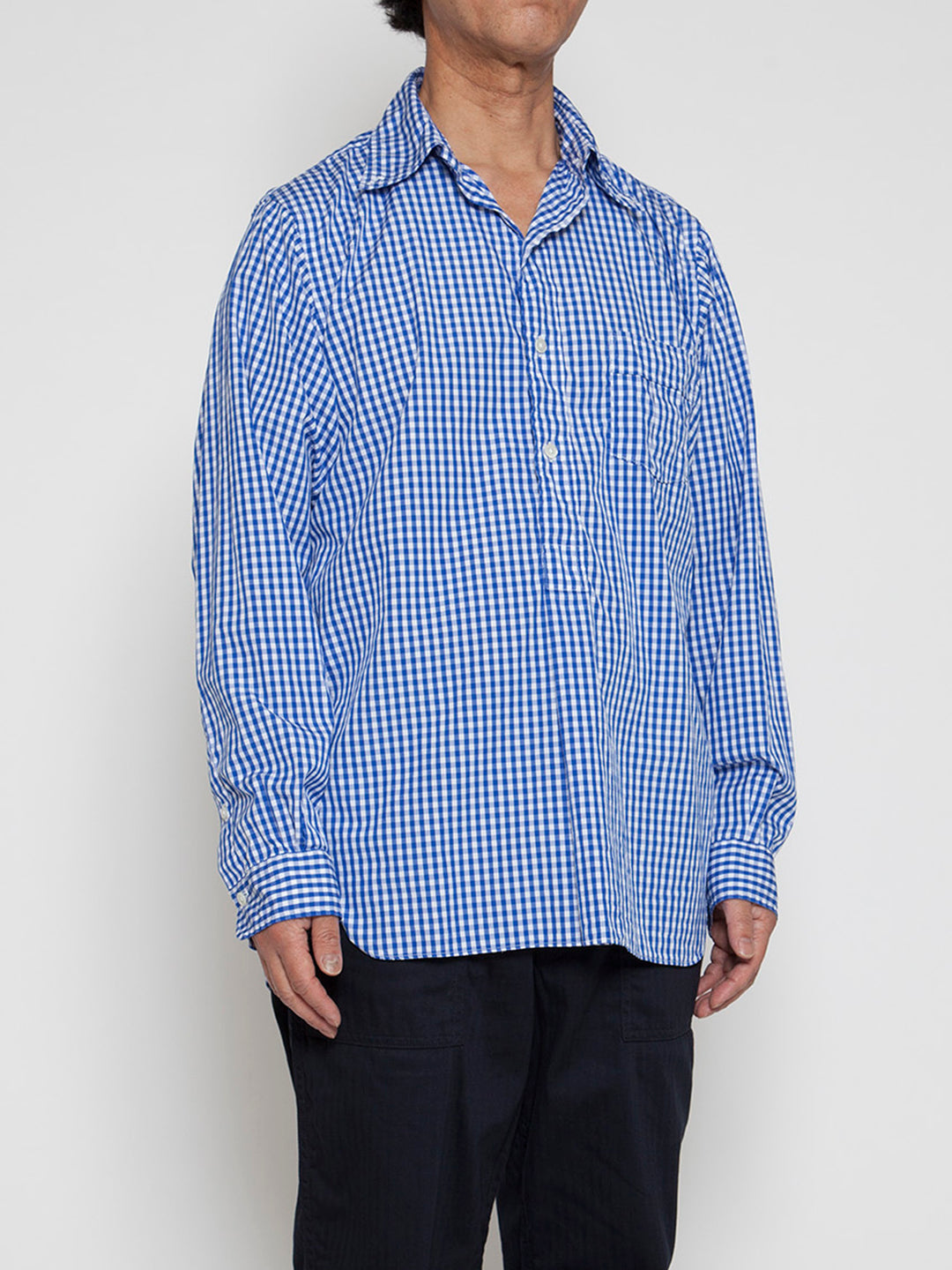 【DELIVERY】CS005 - WHITE COLLAR WORK SHIRT