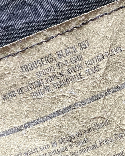 OPFOR B.D.U PANTS・BLACK 357