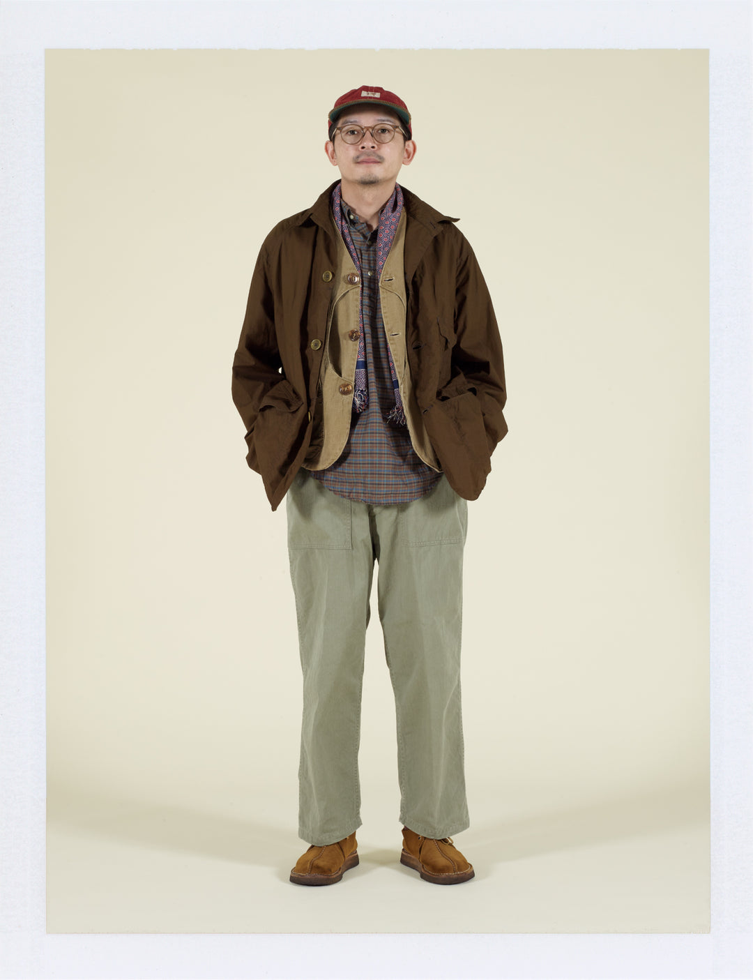 CORONA CLASSICS・CJ001R - GAME JACKET / Brown Olive