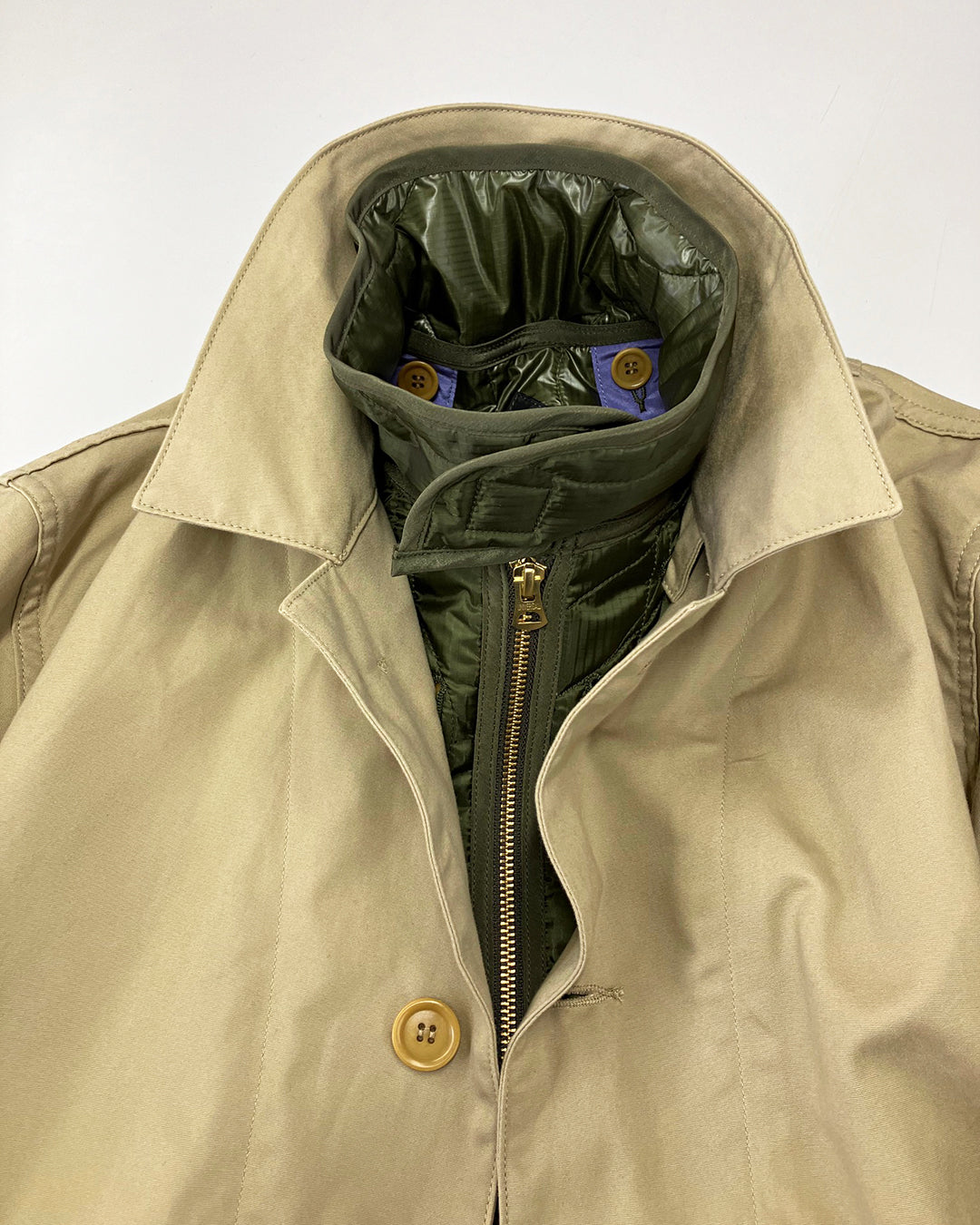CORONA・COMBAT QUILTING LINER JACKET 24FW