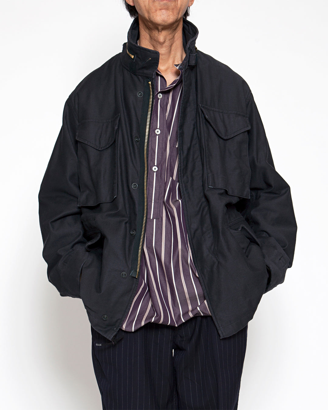CORONA・M-65 BLACK BACK SATIN 2023FW