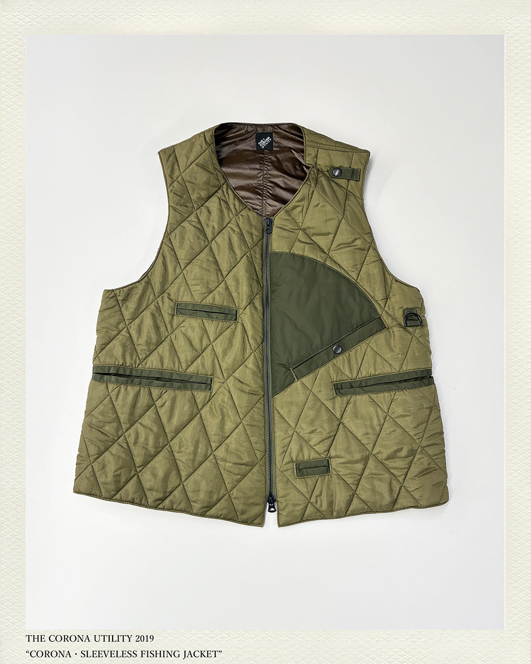 CORONA・SLEEVELESS FISHING JACKET for Fall/Winter 2027