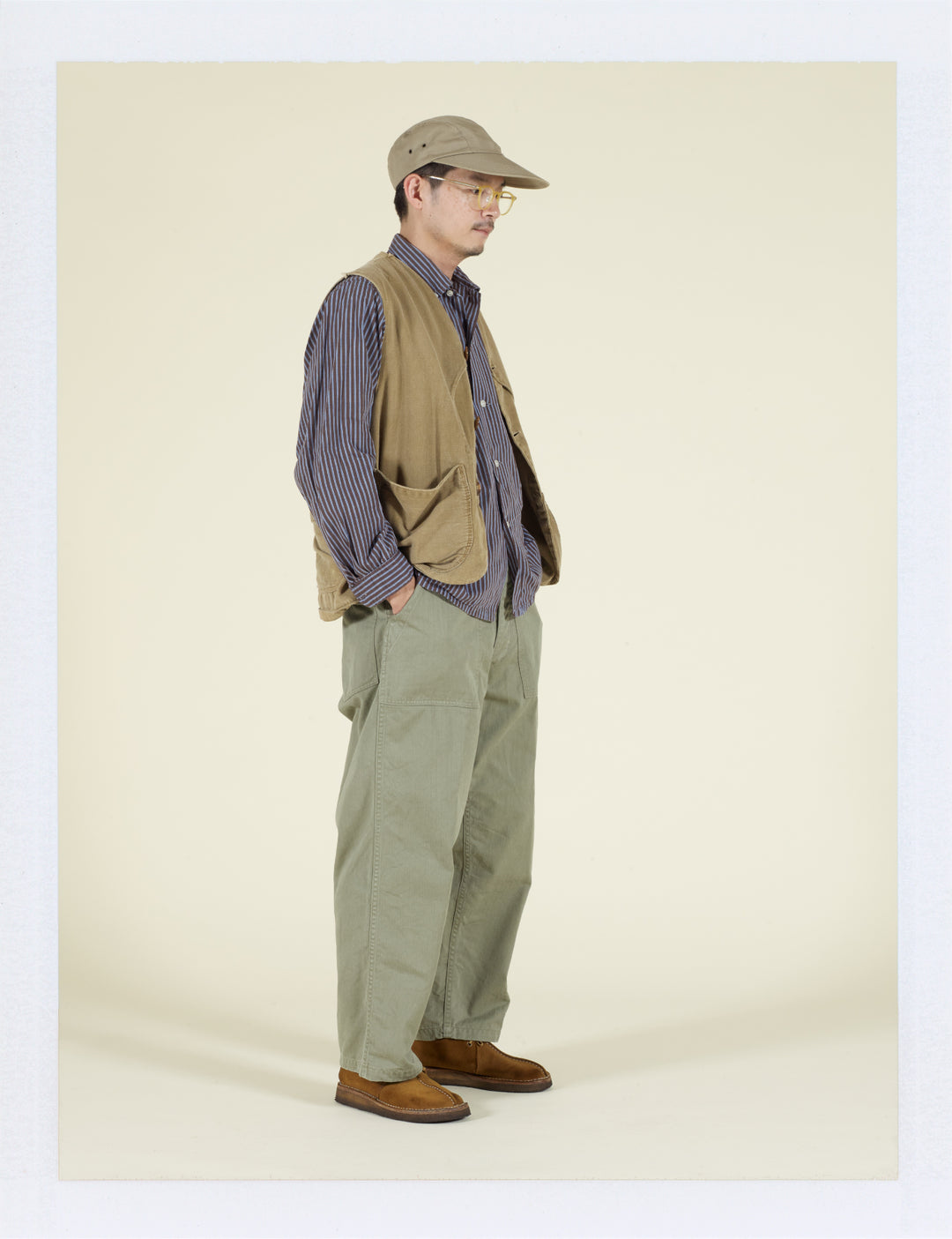 FS CLASSICS・FP027 - M-47 UTILITY SLACKS / Sage Green