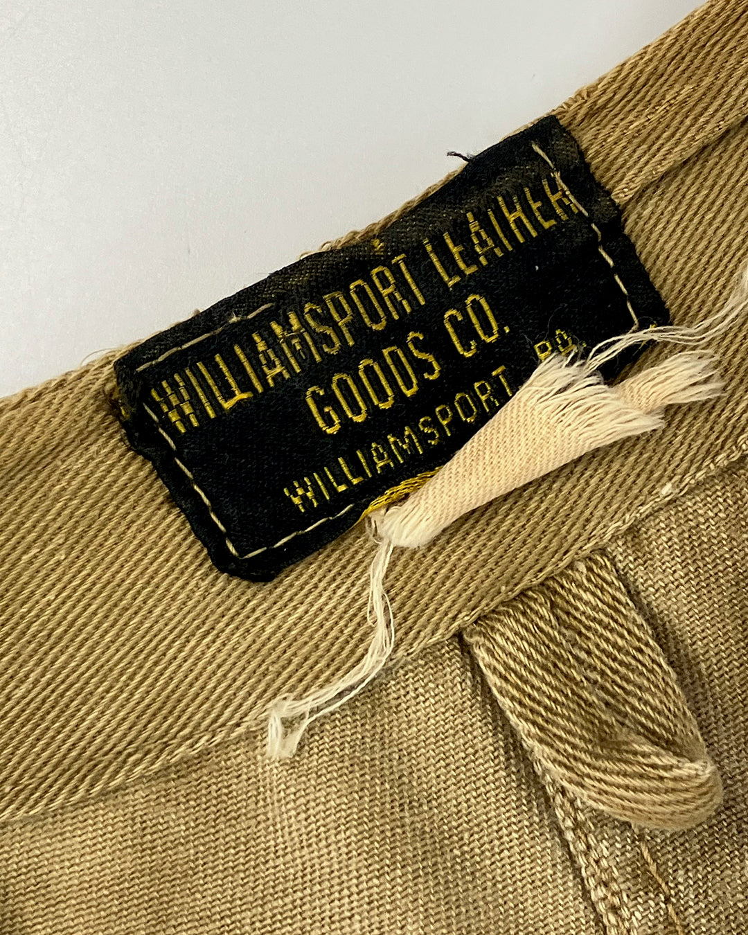 WILLIAMSPORTS LEATHER GOODS CO・HUNTING VEST