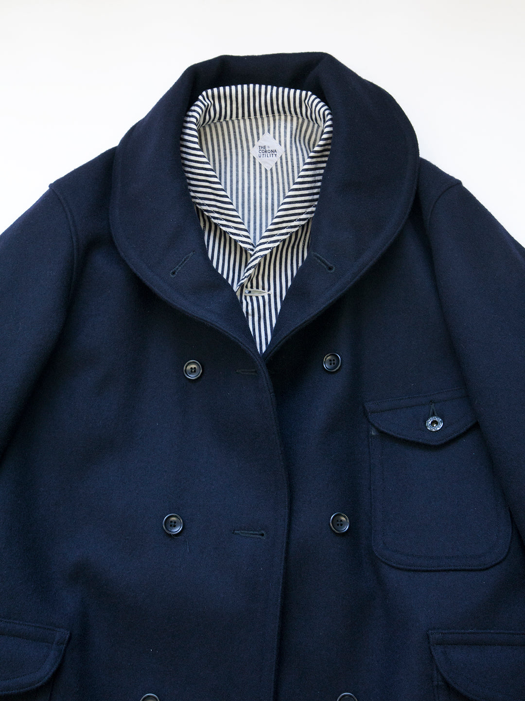 Shawl collar x Shawl collar