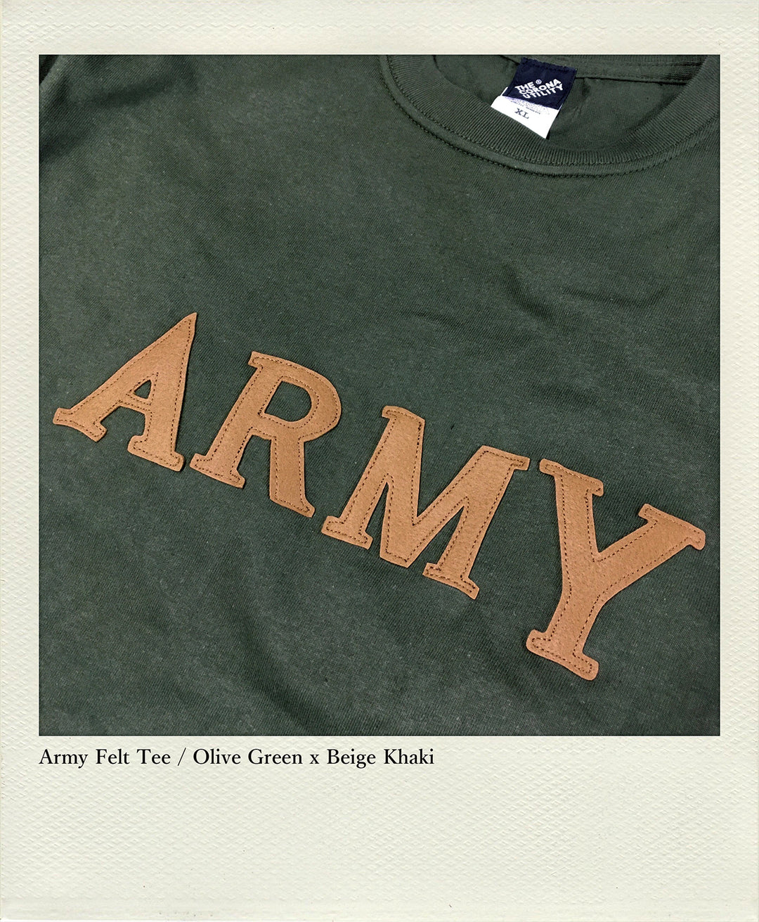 FELT TEE “ARMY“