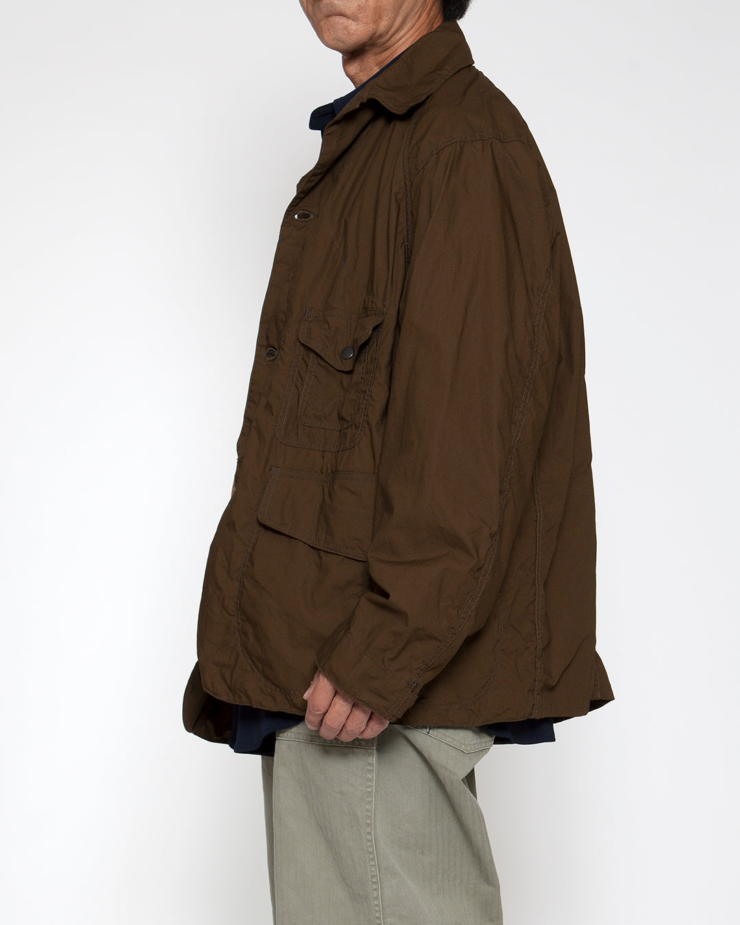 CJ001R・GAME JACKET / Brown Olive – THE CORONA UTILITY