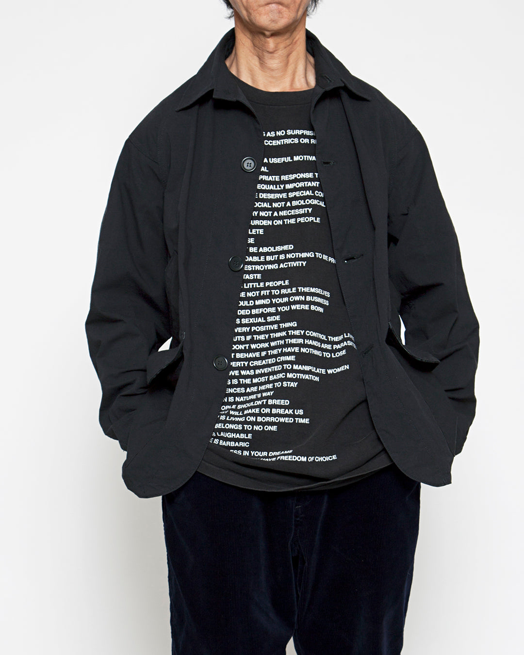 CJ001L・GAME JACKET LIGHT / Black