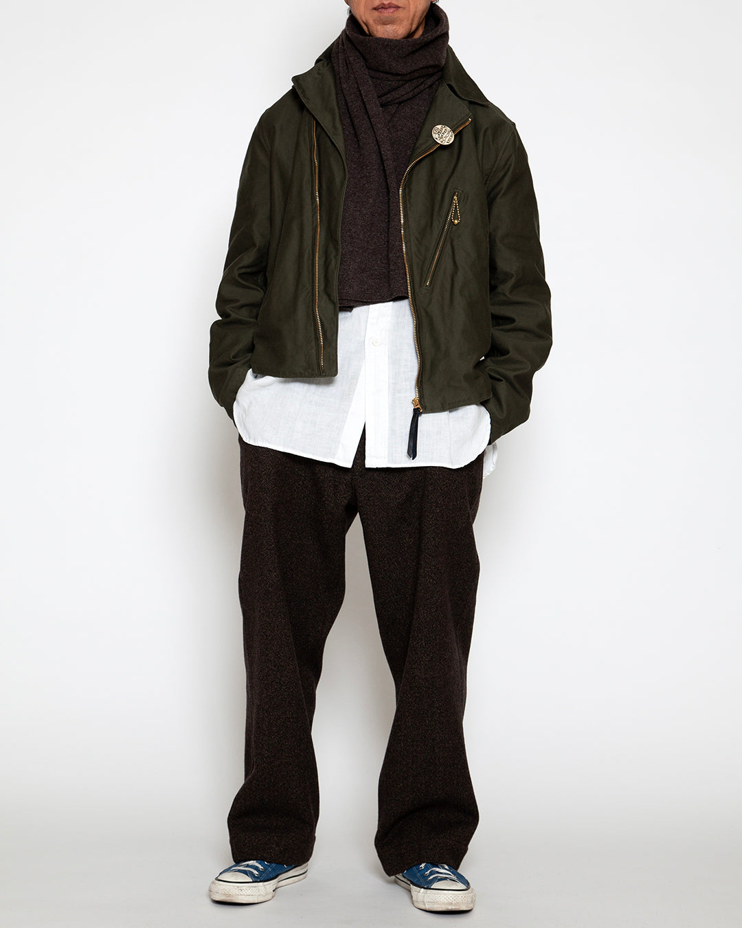 CJ014 - WB RIDERS / Olive Green