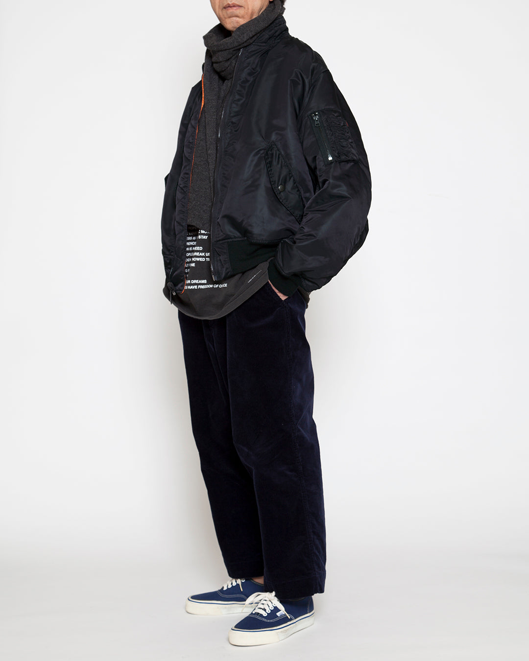 CJ019・MA-1 / Black – THE CORONA UTILITY