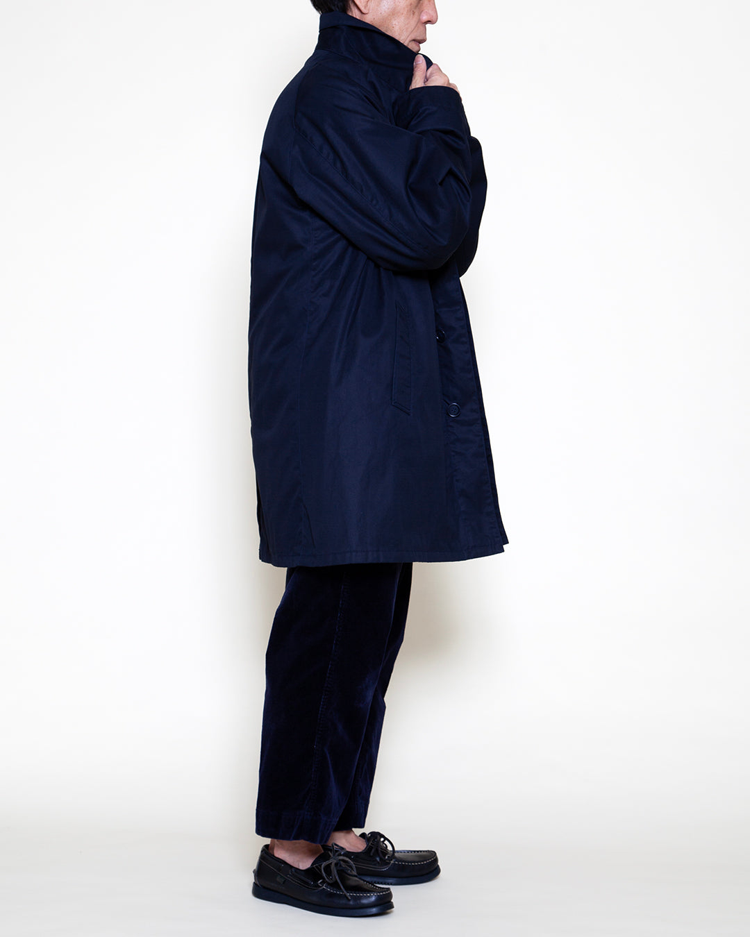 CJ027L - CORONA・UP DUSTER COAT / Midnight Navy