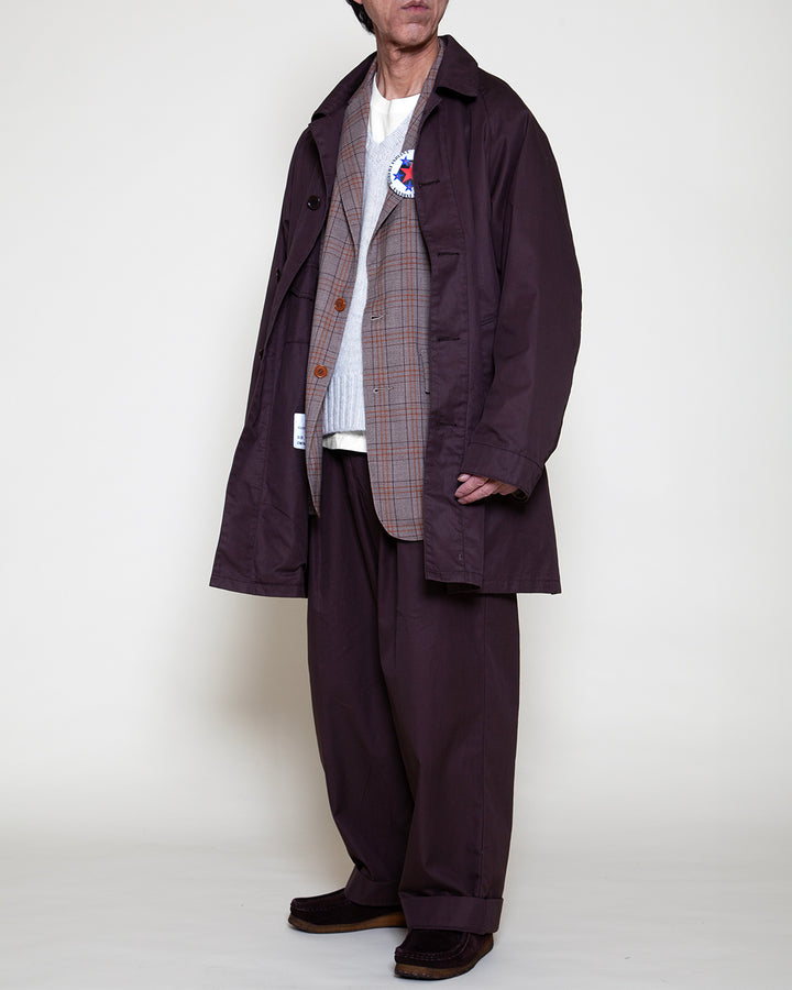 CJ027L - CORONA・UP DUSTER COAT / Dark Brown