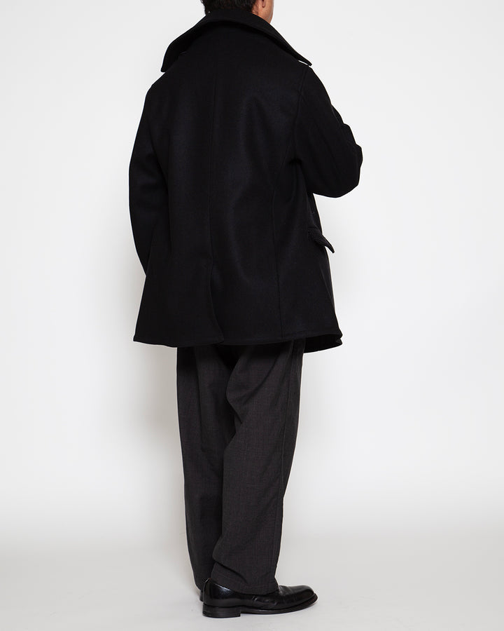 CJ067- SEAMEN'S COAT / Black