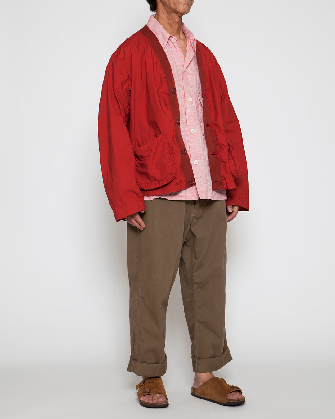 CJ072 - UTICA BLOUSE / Red