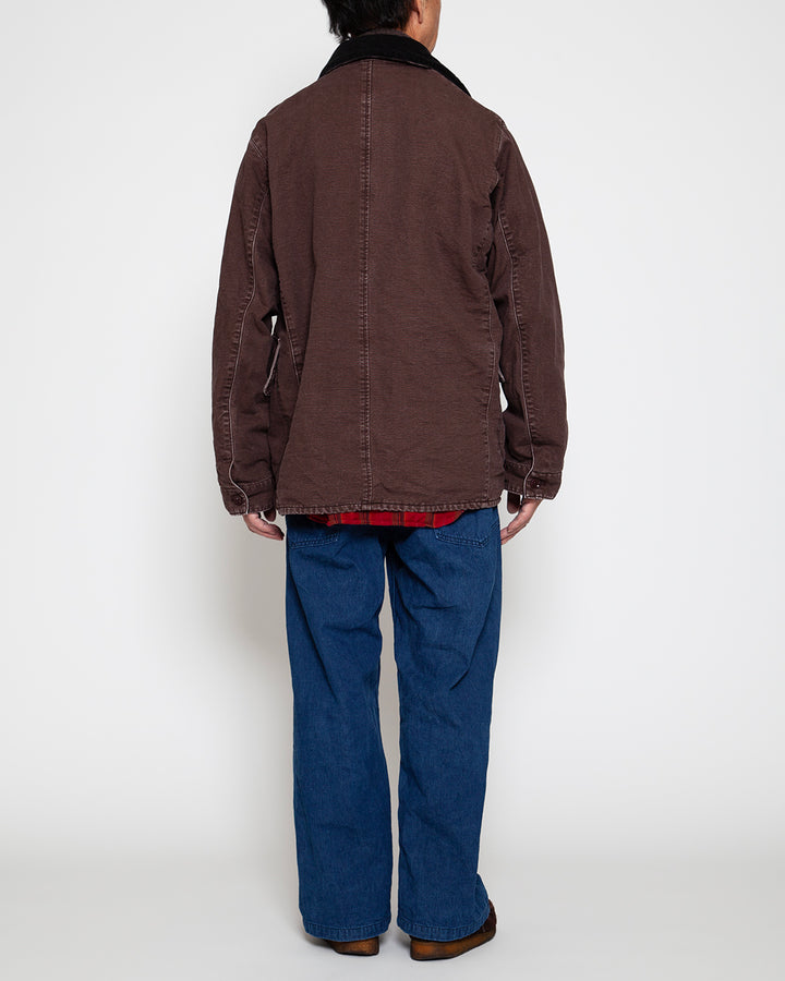 CJ076 - UTICA FIELD COAT / Chocolate Brown