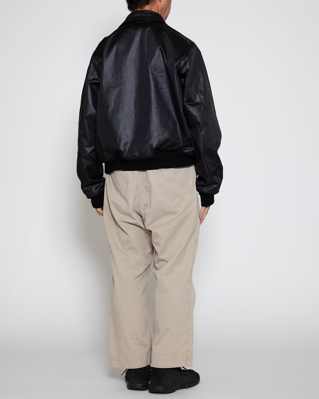 CJ077 - A-2 JACKET / Black