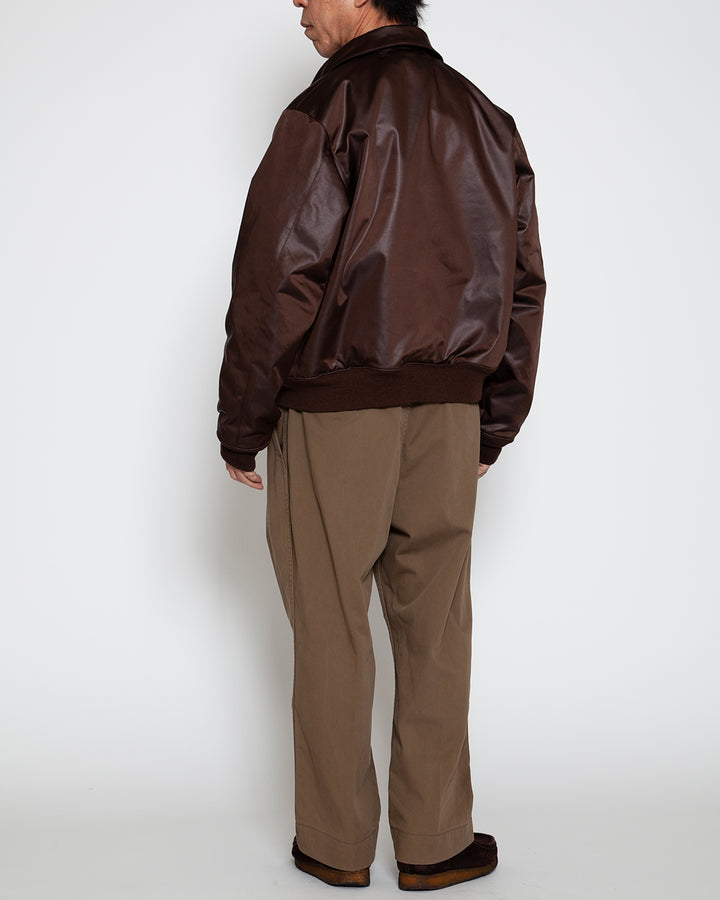 CJ077 - A-2 JACKET / Brown