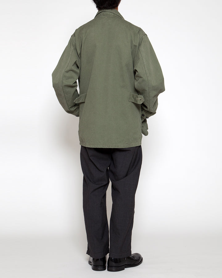 CJ096 - CORONA・JUNGLE JACKET / Light OG w/Bio-wash