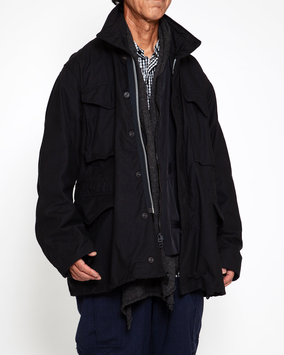 CJ112・M-65 FIELD JACKET / Black – THE CORONA UTILITY