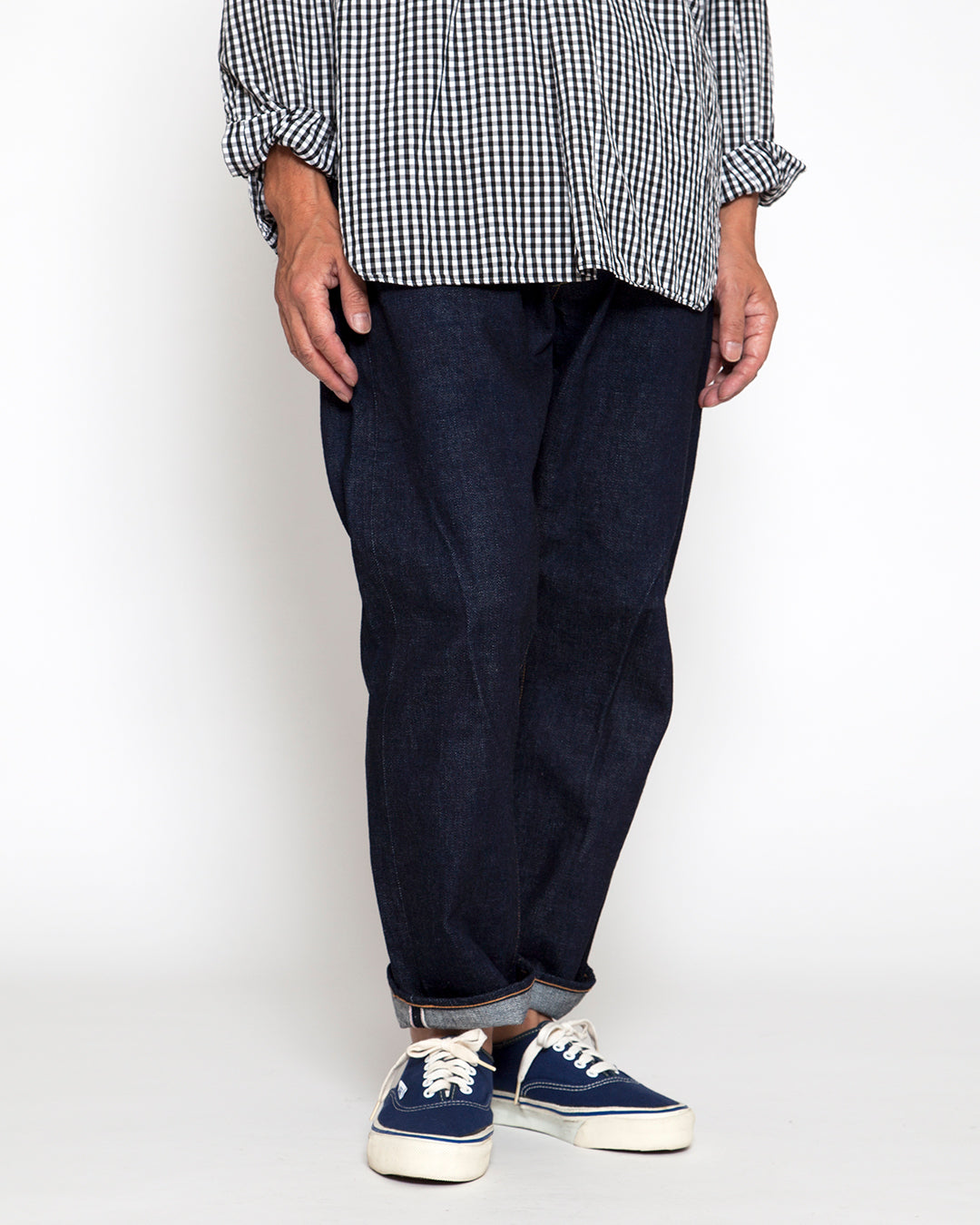 CP001・W01 5POCKET PANTS / Indigo Denim w/ One-wash – THE CORONA