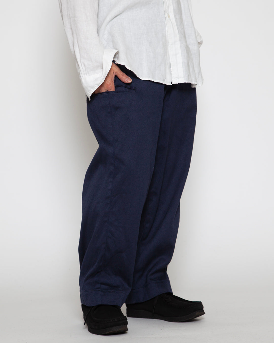 CP006 - CORONA・11POCKET SLACKS / Navy