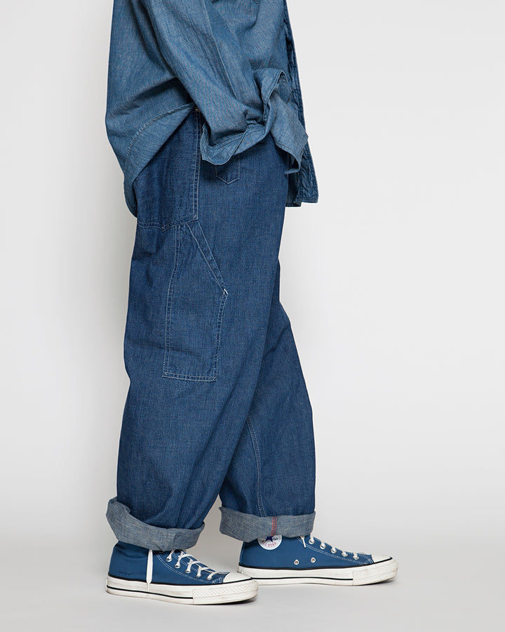 CP011・HALF O'ALLS / Indigo Denim w/ Stone Bio Wash